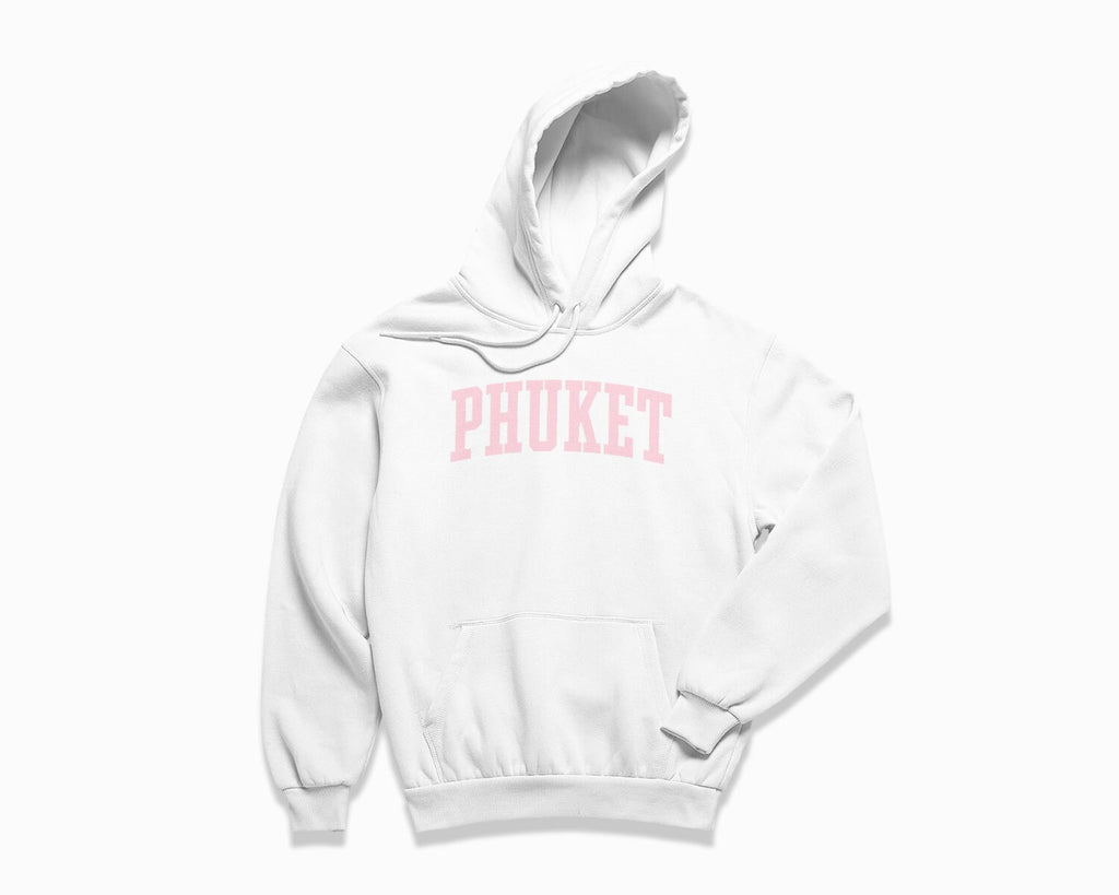 Phuket Hoodie - White/Light Pink