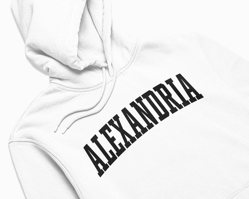 Alexandria Hoodie - White/Black