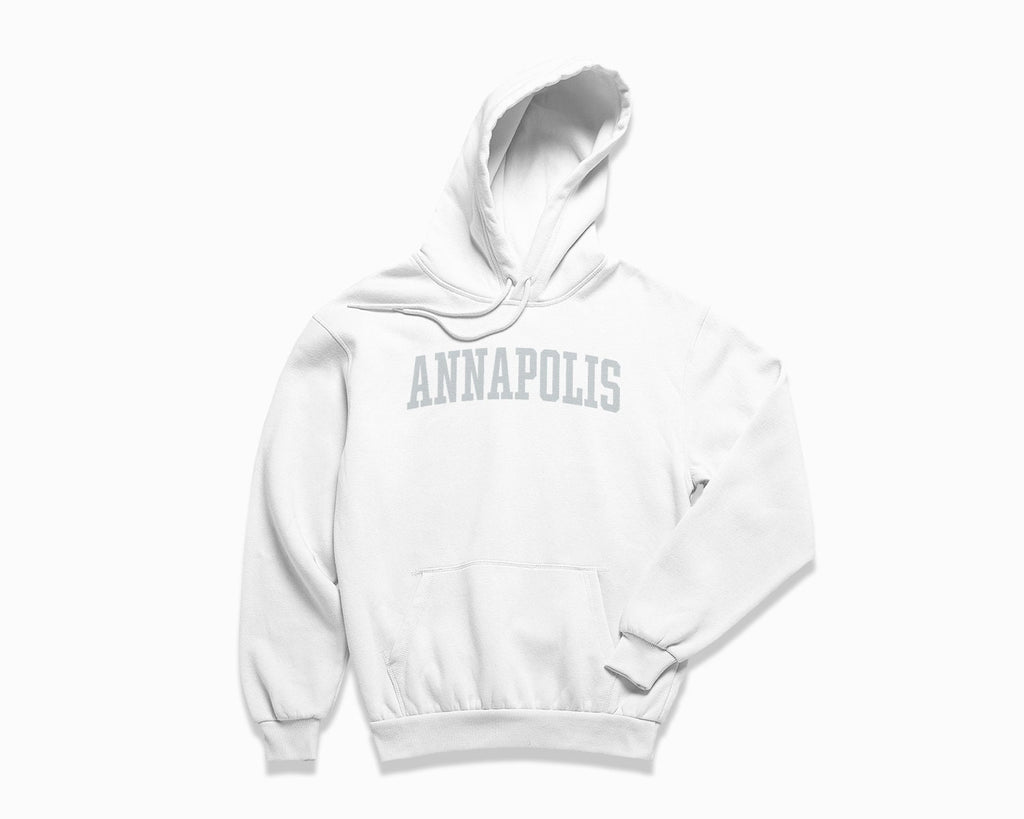 Annapolis Hoodie - White/Grey