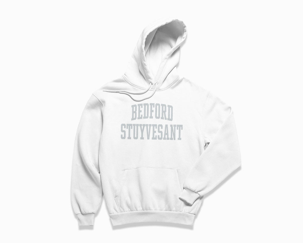 Bedford Stuyvesant Hoodie - White/Grey