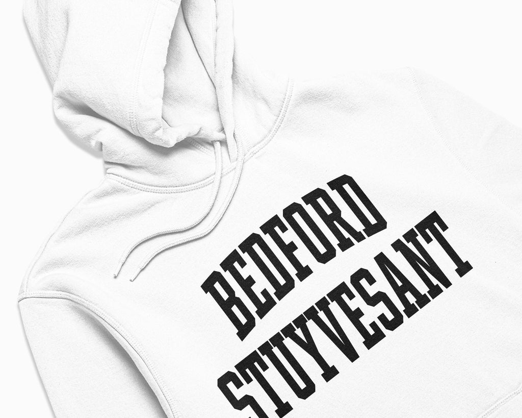 Bedford Stuyvesant Hoodie - White/Black