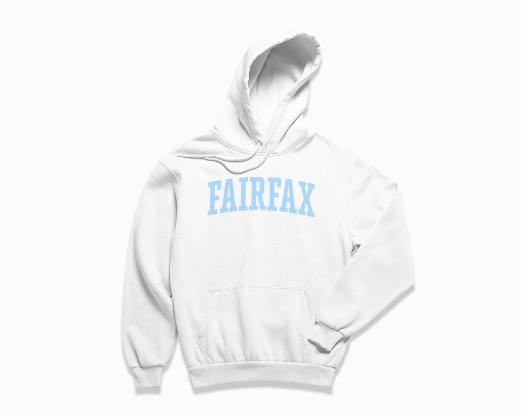 Fairfax Hoodie - White/Light Blue