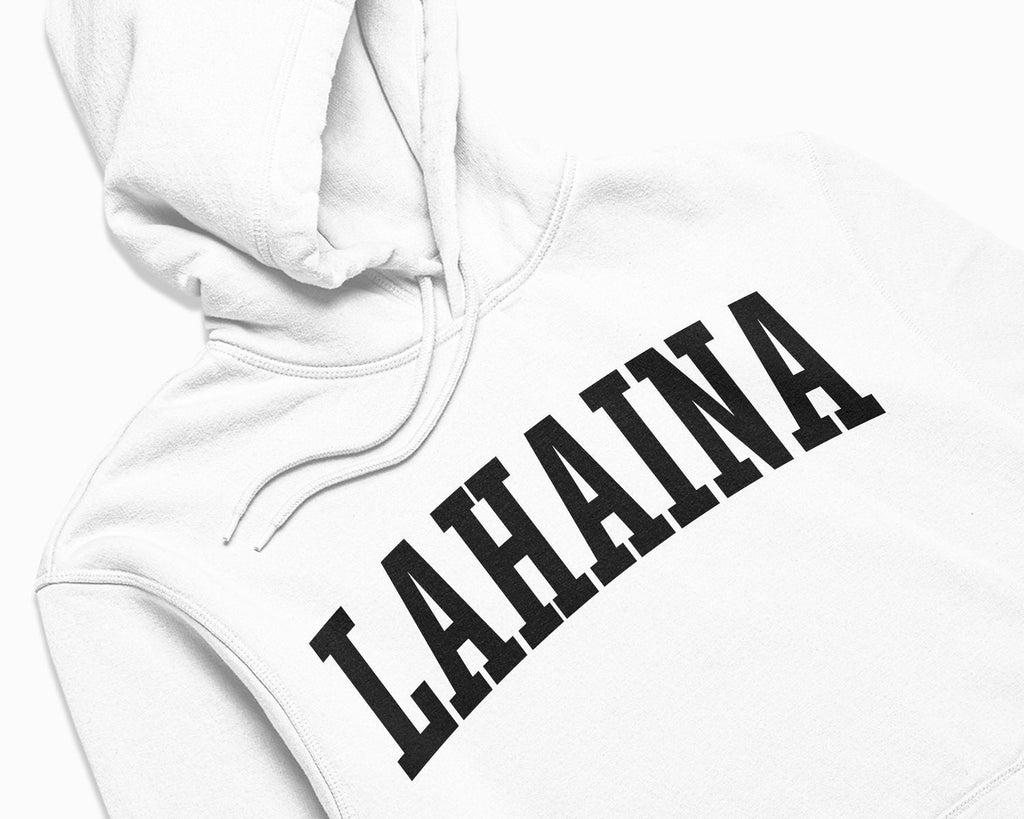 Lahaina Hoodie - White/Black