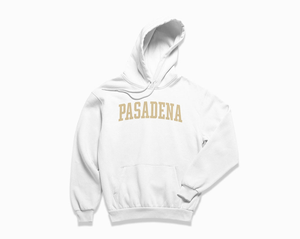 Pasadena Hoodie - White/Tan