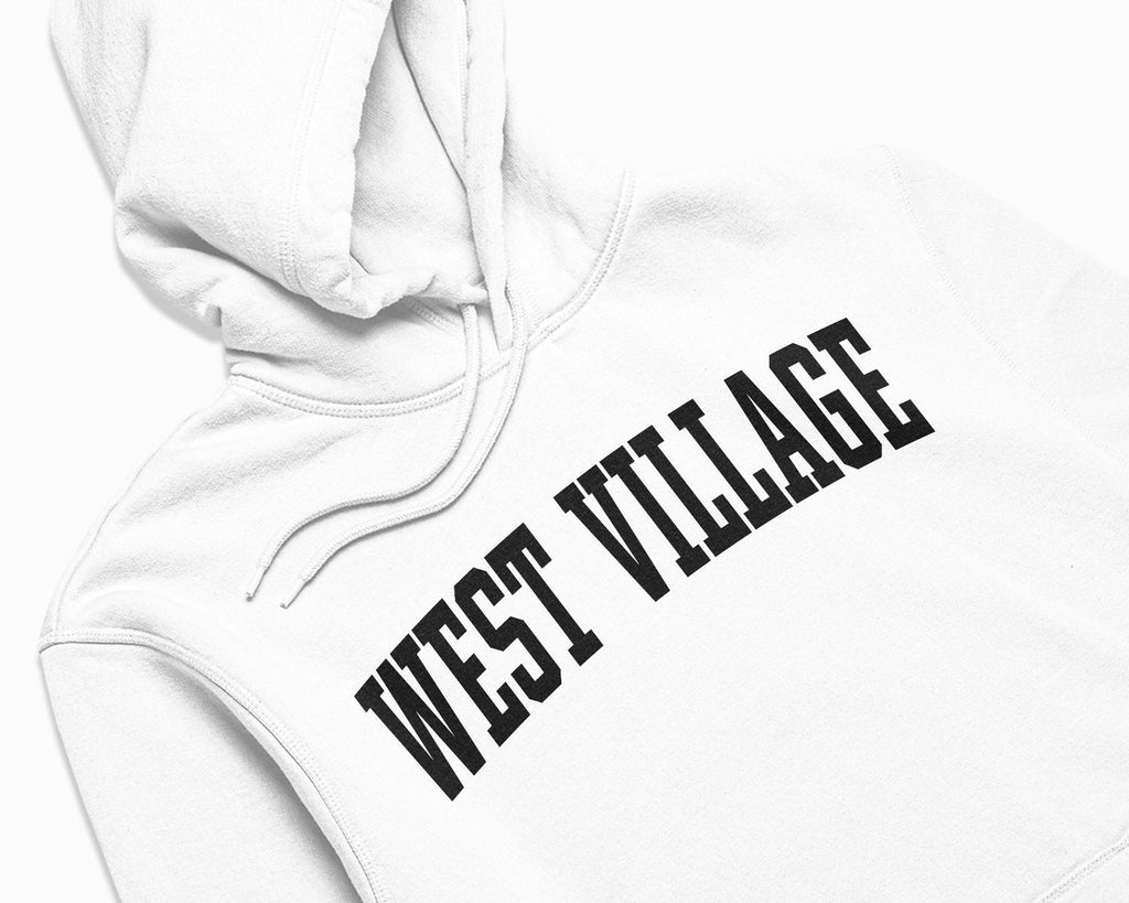 West Village Hoodie - White/Black