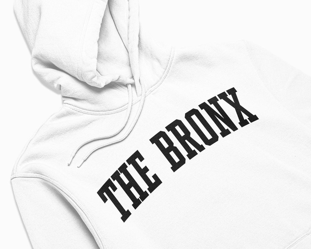 The Bronx Hoodie - White/Black