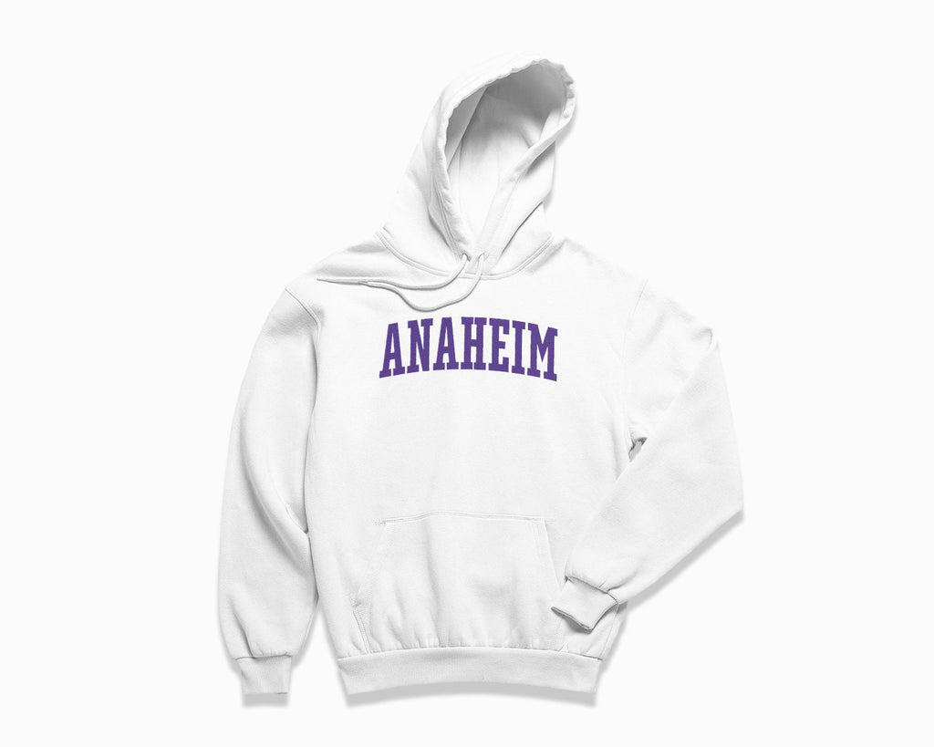 Anaheim Hoodie - White/Purple