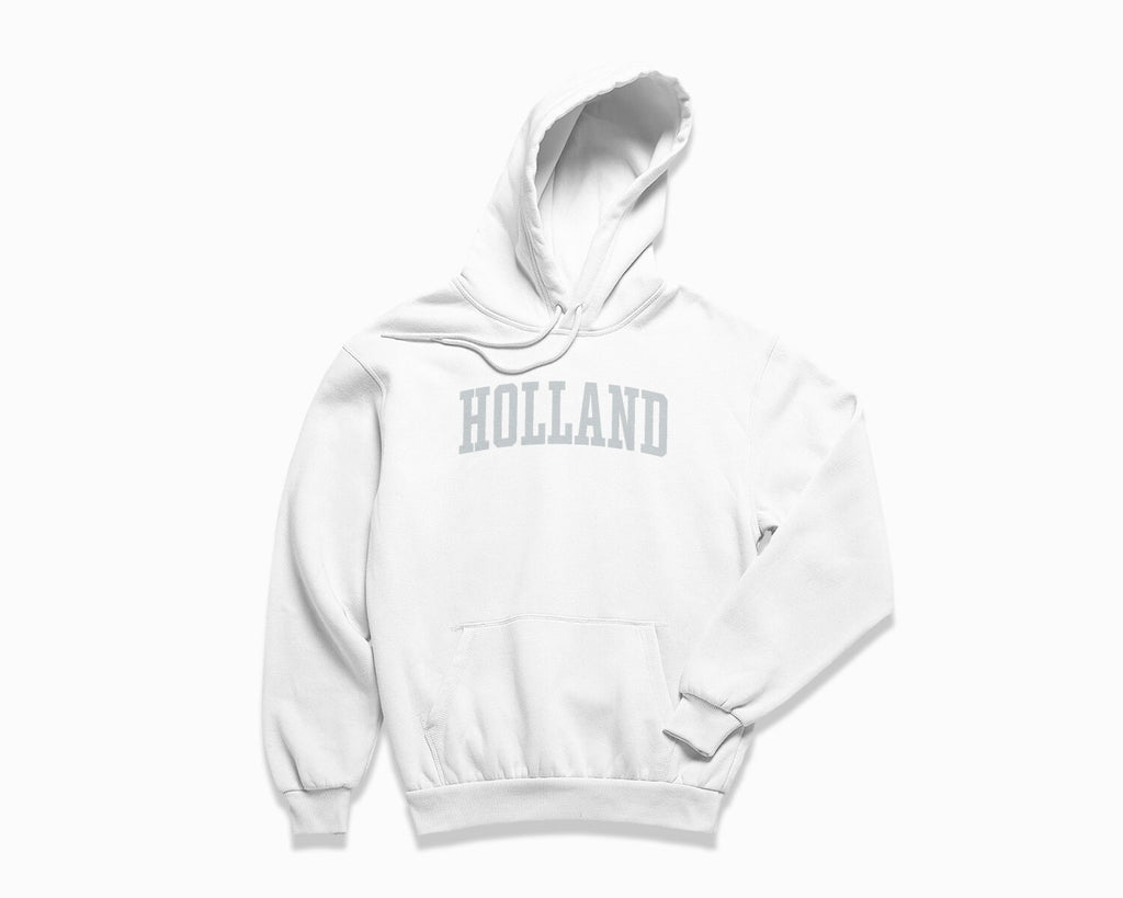 Holland Hoodie - White/Grey