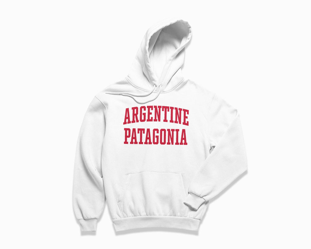 Argentine Patagonia Hoodie - White/Red