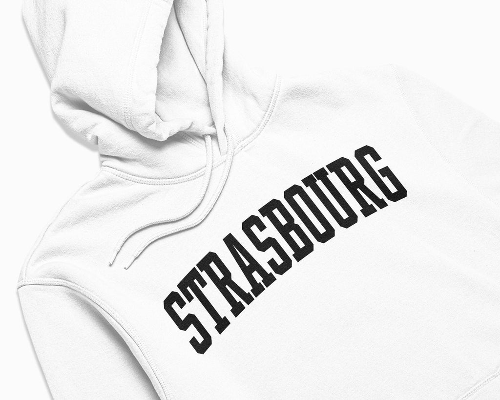 Strasbourg Hoodie - White/Black