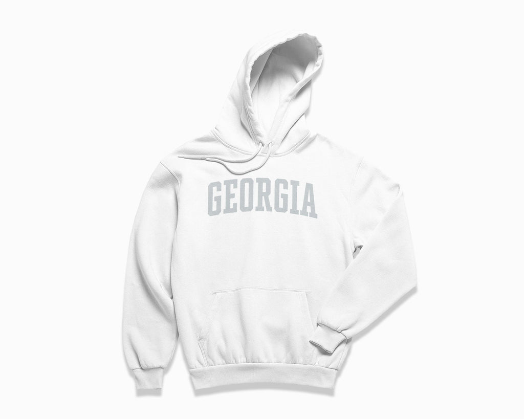 Georgia Hoodie - White/Grey