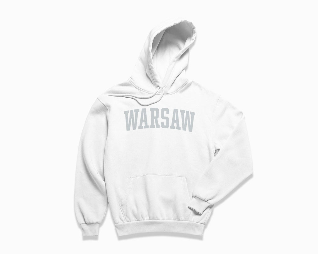 Warsaw Hoodie - White/Grey