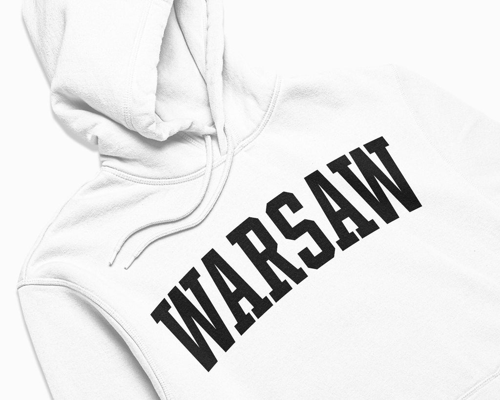 Warsaw Hoodie - White/Black