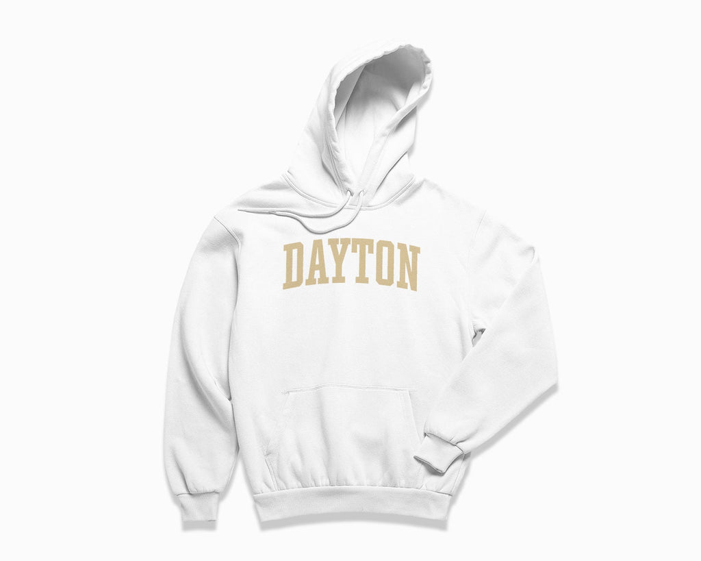 Dayton Hoodie - White/Tan