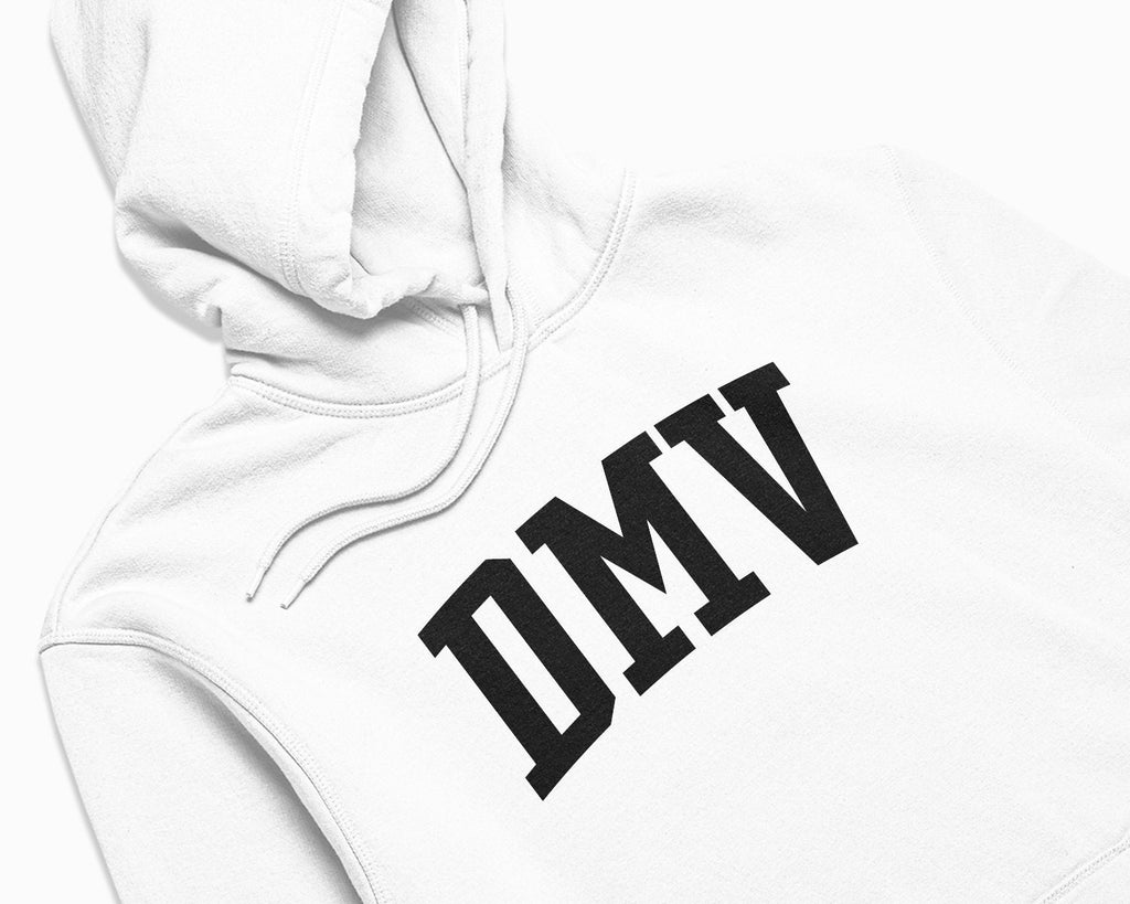 DMV Hoodie - White/Black