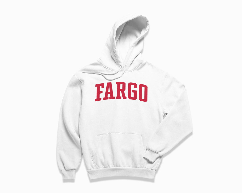 Fargo Hoodie - White/Red