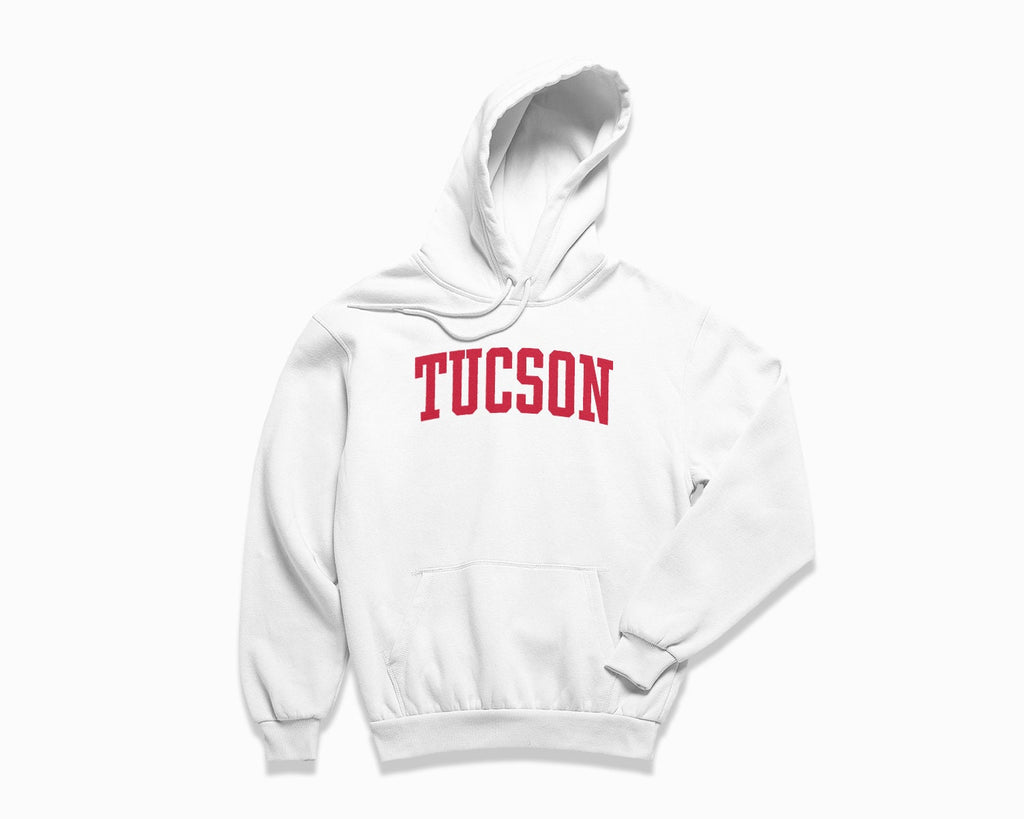 Tucson Hoodie - White/Red