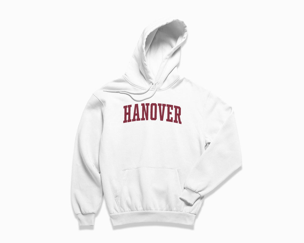 Hanover Hoodie - White/Maroon