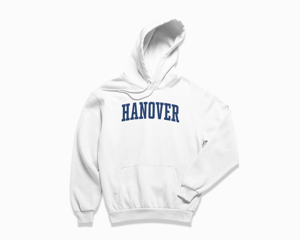 Hanover Hoodie - White/Navy Blue