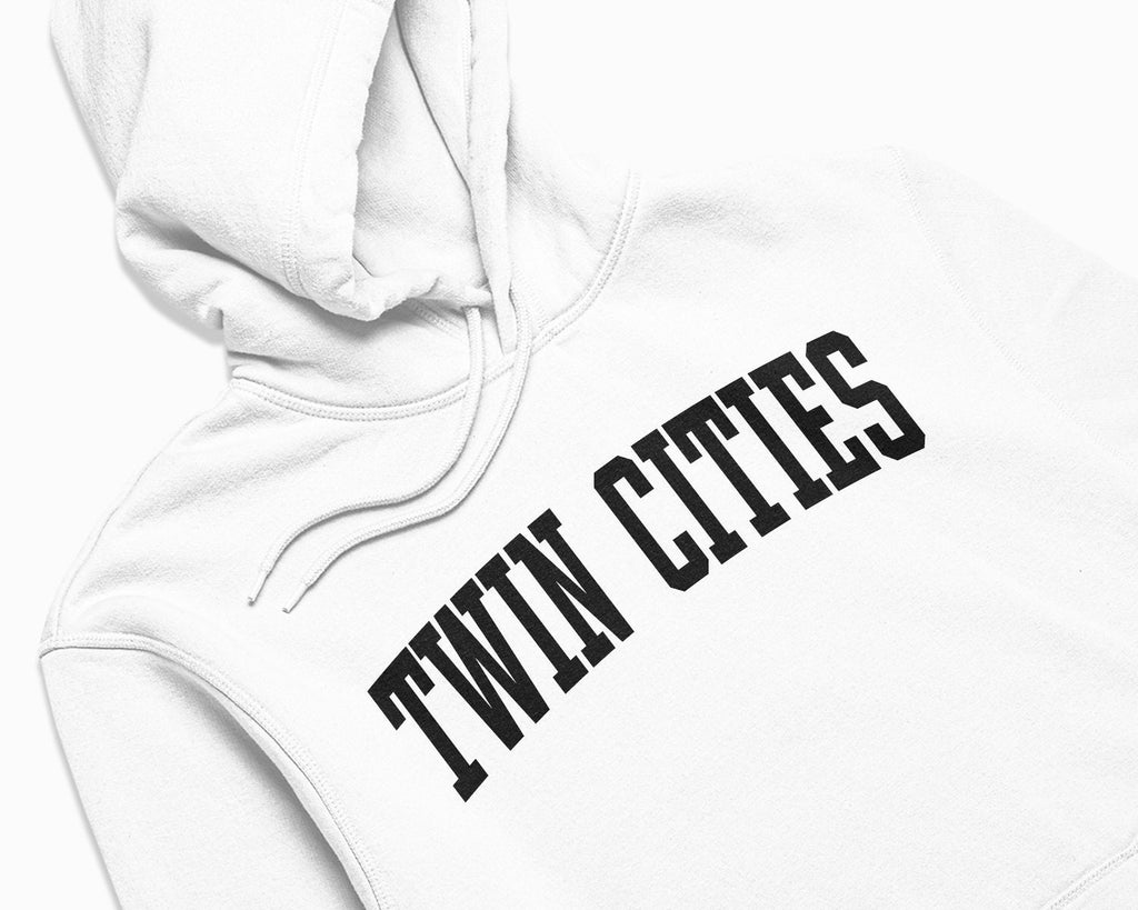 Twin Cities Hoodie - White/Black