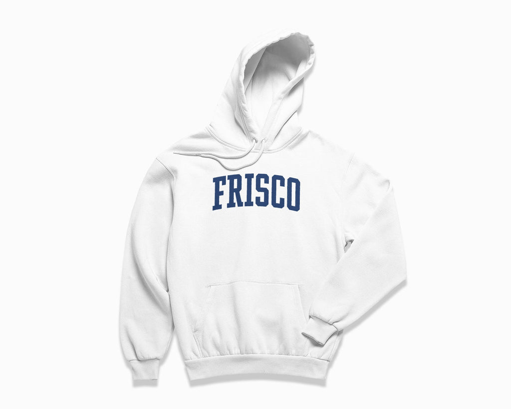 Frisco Hoodie - White/Navy Blue