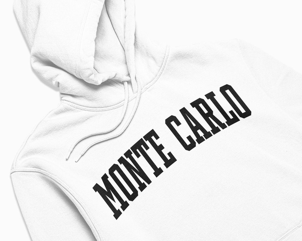 Monte Carlo Hoodie - White/Black