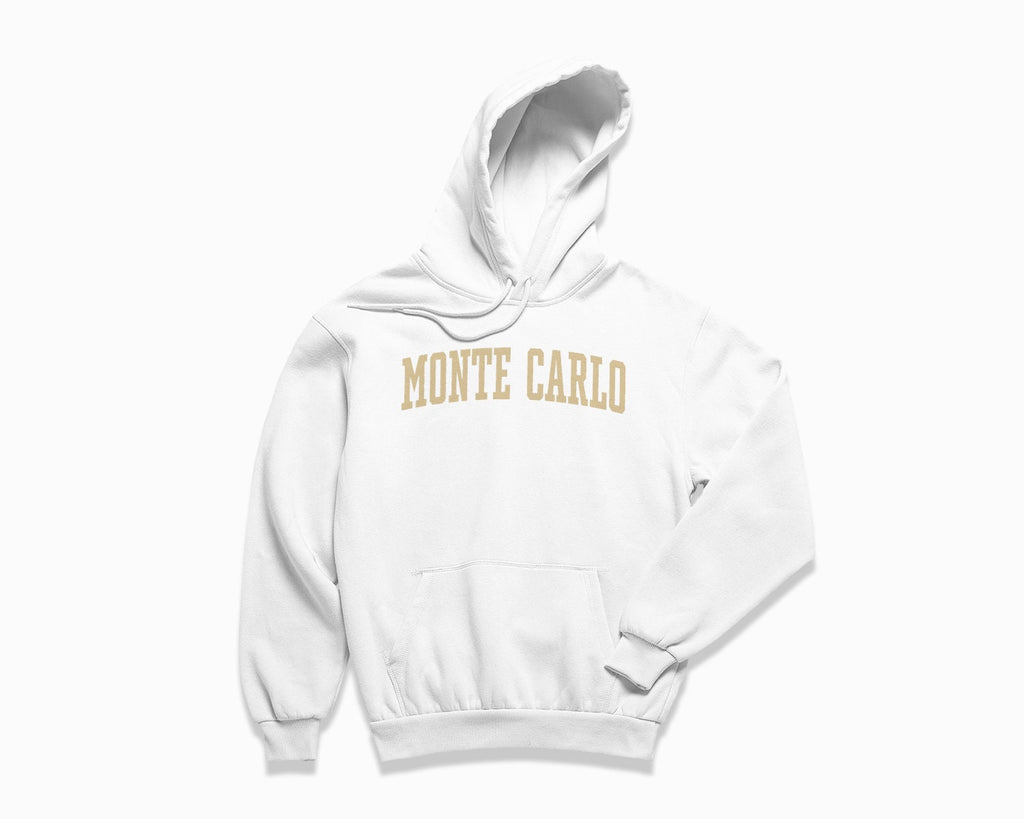 Monte Carlo Hoodie - White/Tan