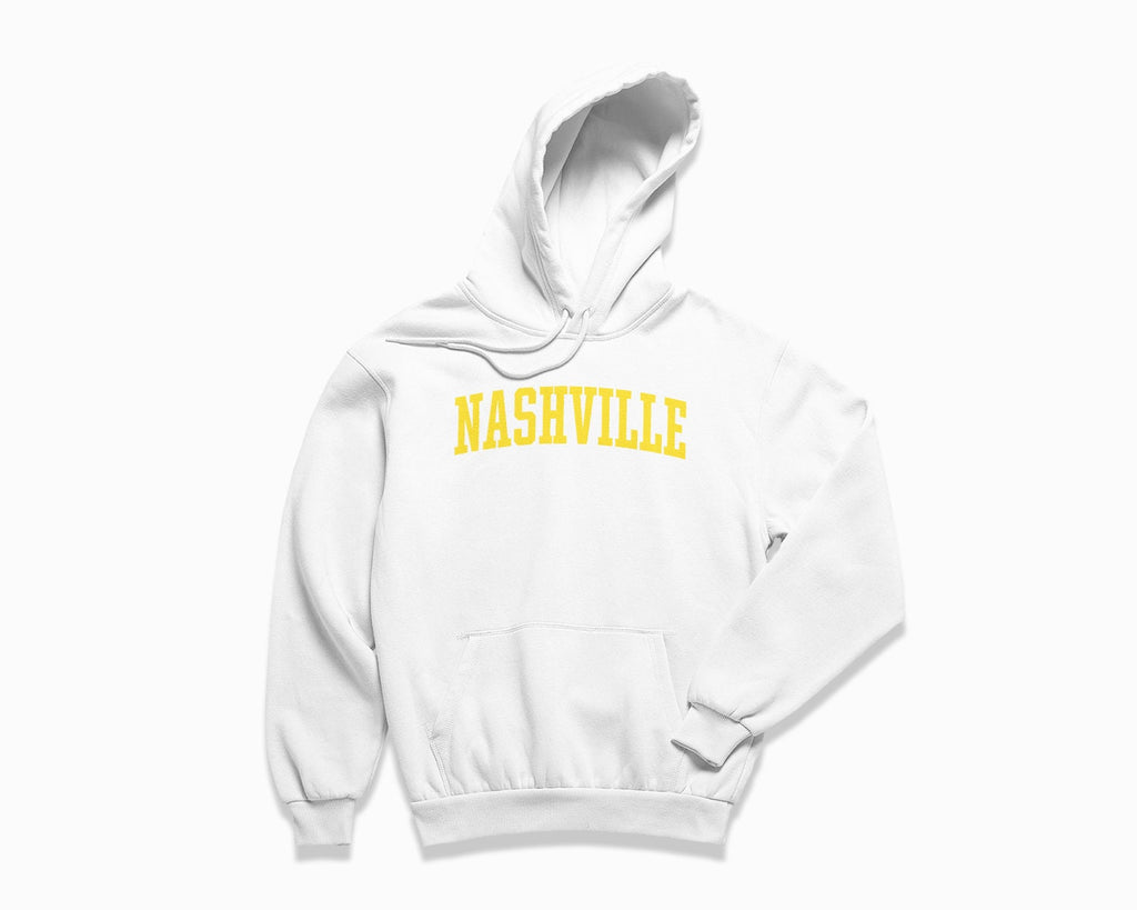 Nashville Hoodie - White/Yellow