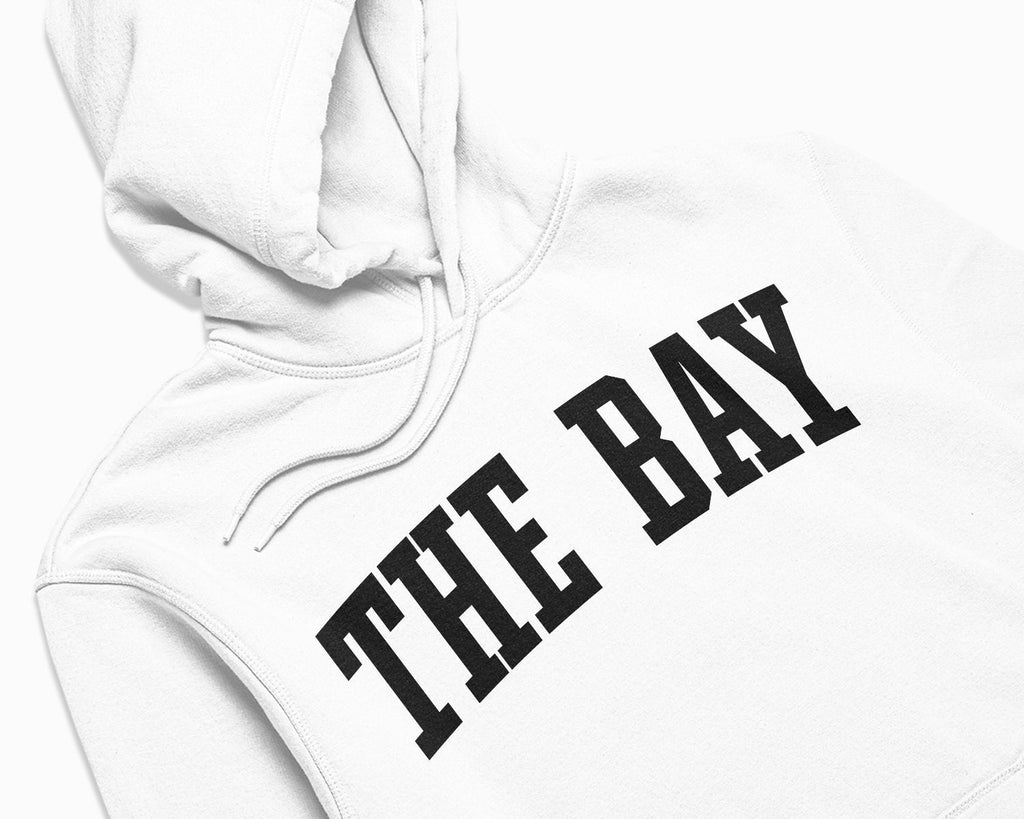 The Bay Hoodie - White/Black