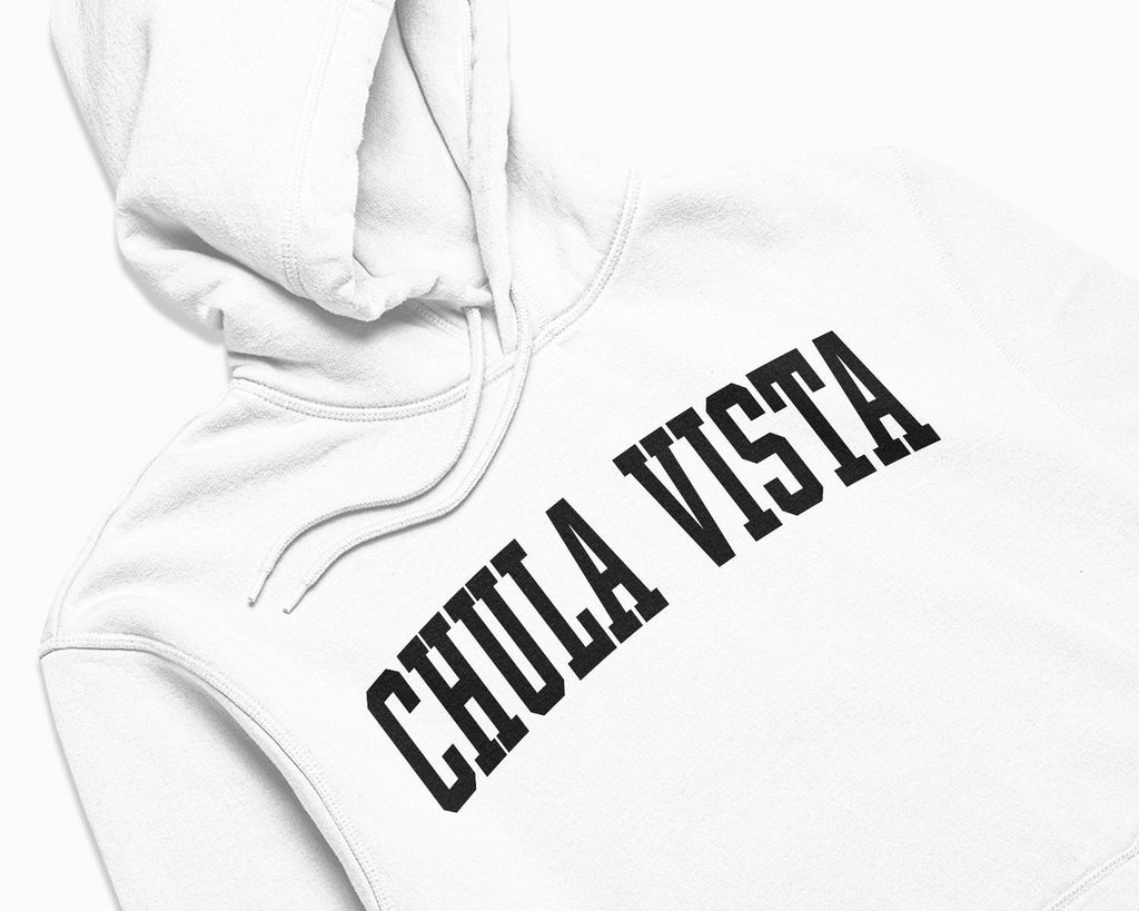Chula Vista Hoodie - White/Black