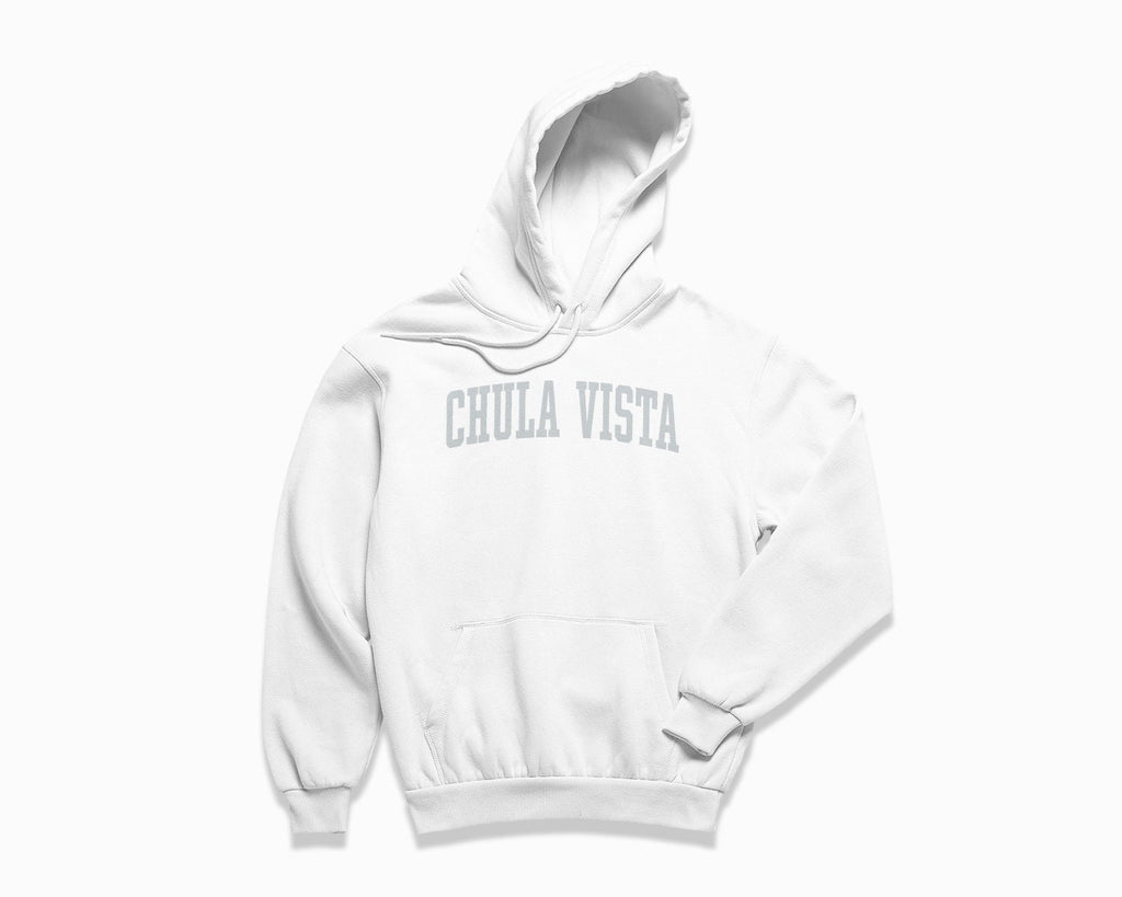Chula Vista Hoodie - White/Grey