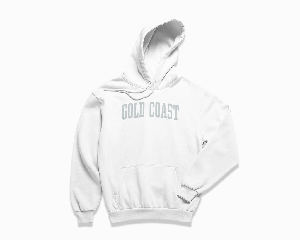 Gold Coast Hoodie - White/Grey