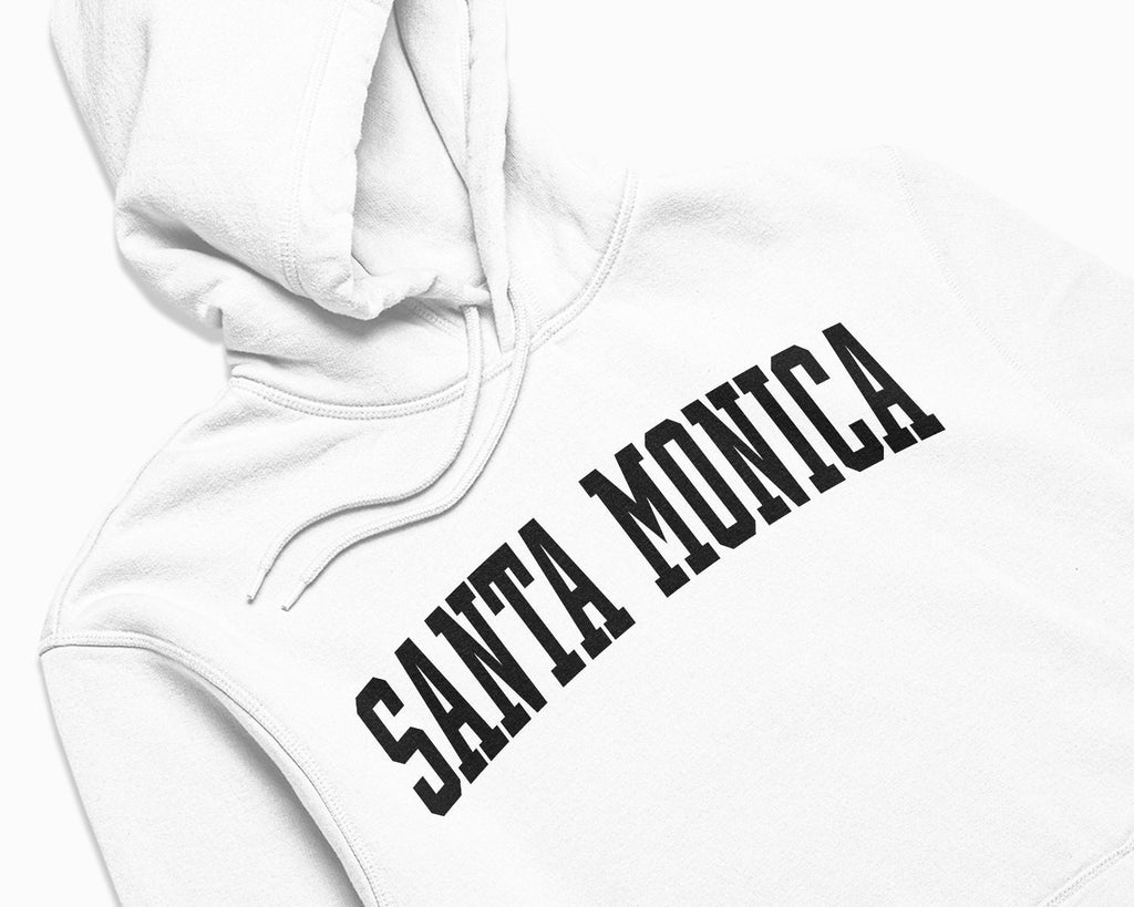 Santa Monica Hoodie - White/Black