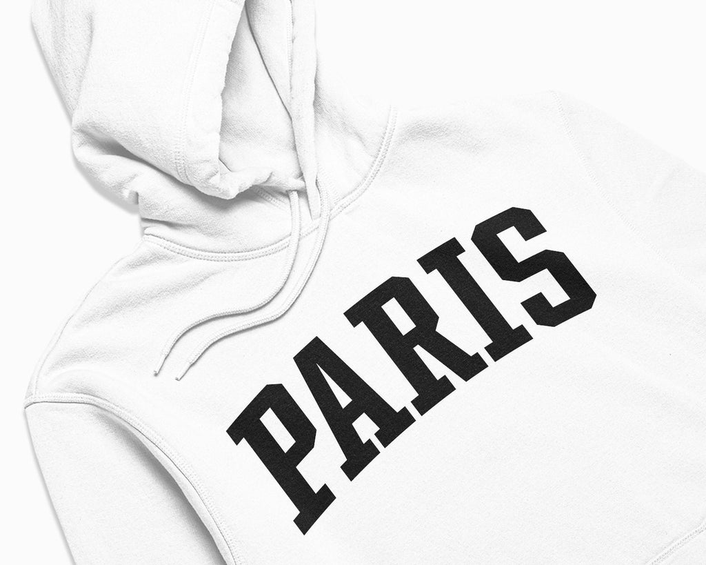 Paris Hoodie - White/Black