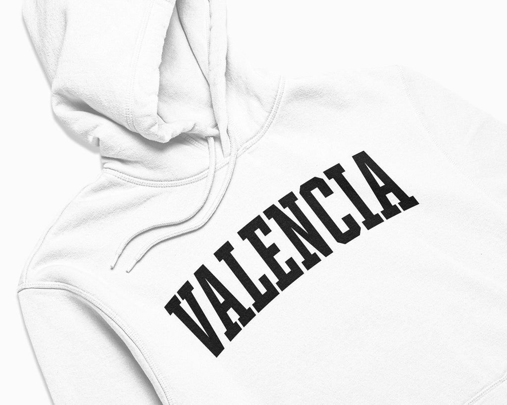 Valencia Hoodie - White/Black