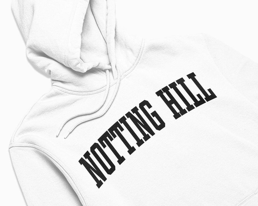 Notting Hill Hoodie - White/Black