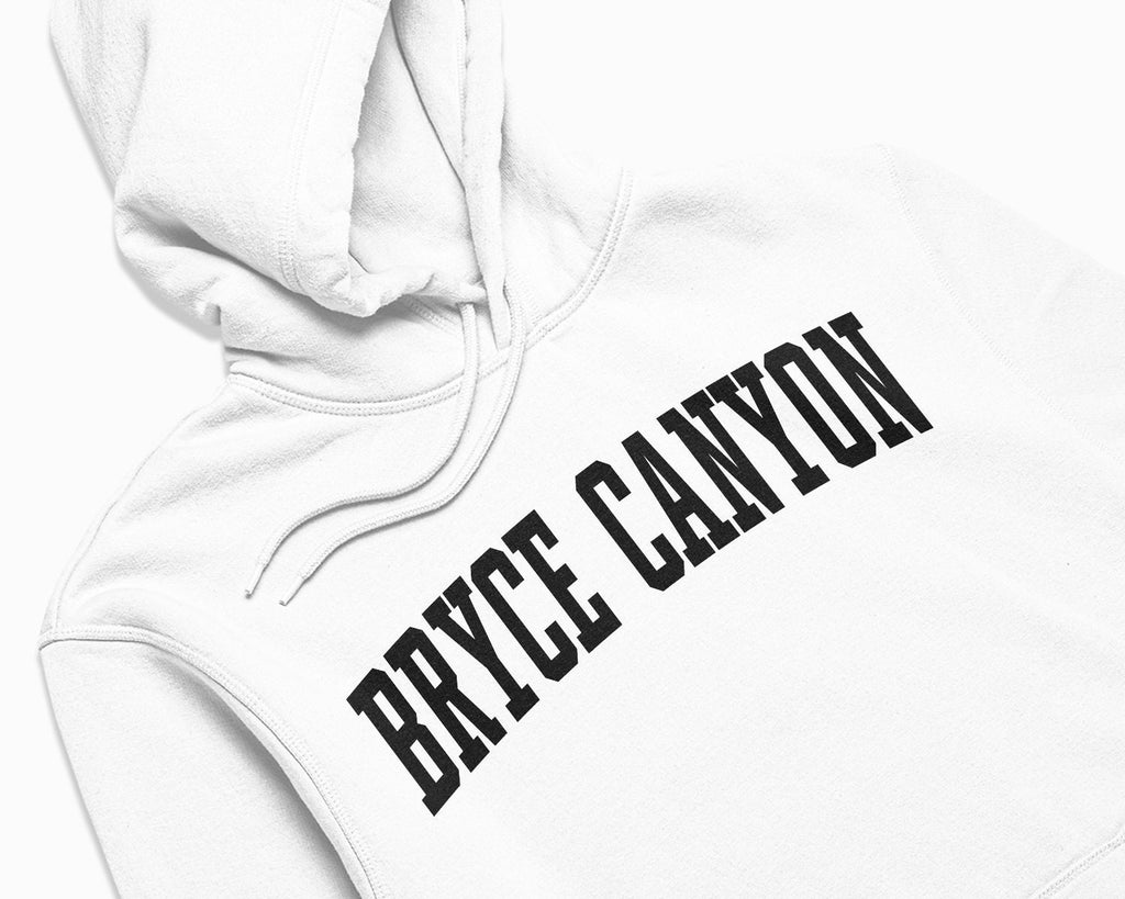 Bryce Canyon Hoodie - White/Black