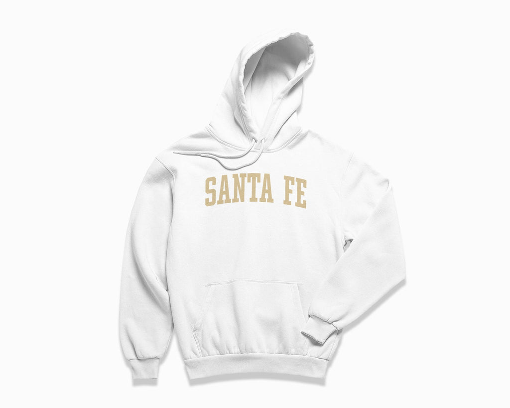 Santa Fe Hoodie - White/Tan