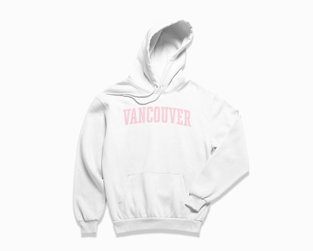 Vancouver Hoodie - White/Light Pink