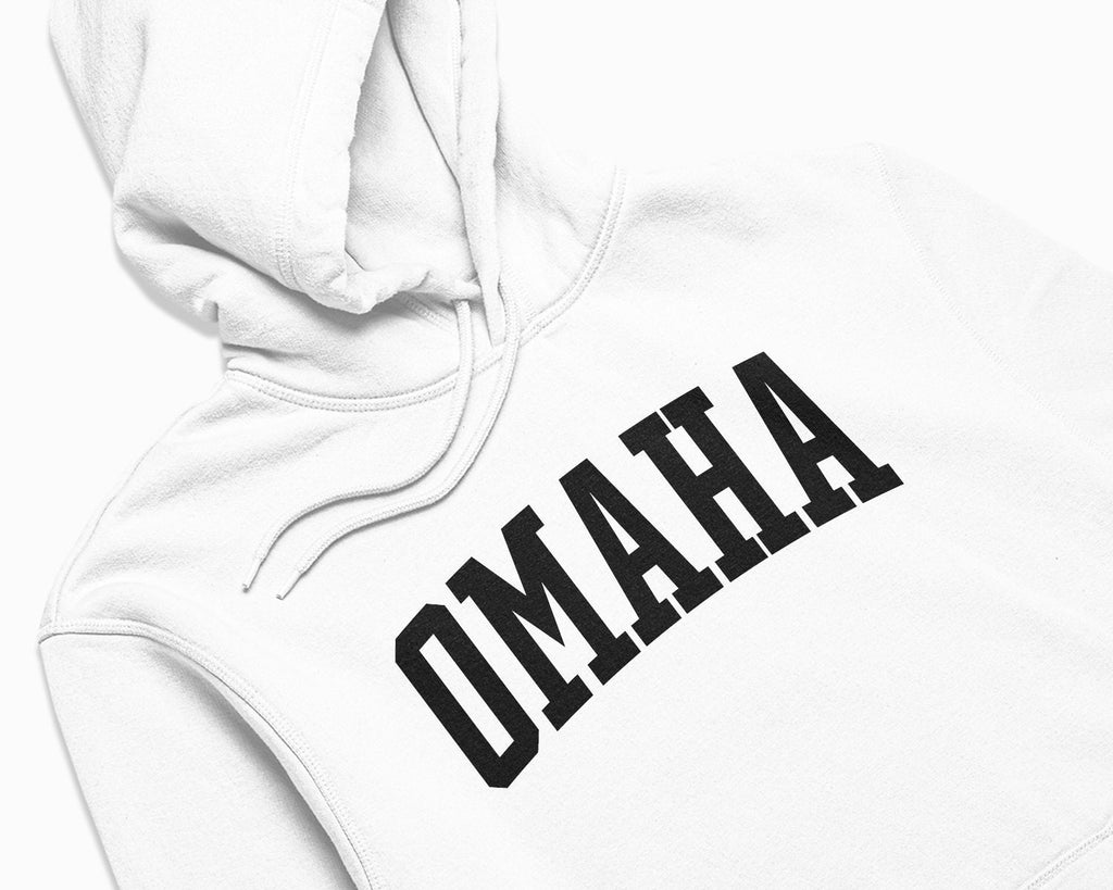 Omaha Hoodie - White/Black