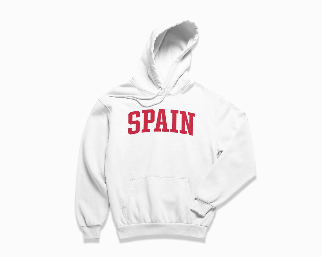 Spain Hoodie - White/Red