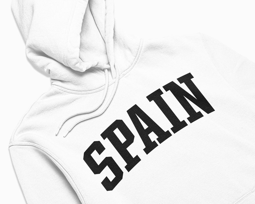 Spain Hoodie - White/Black