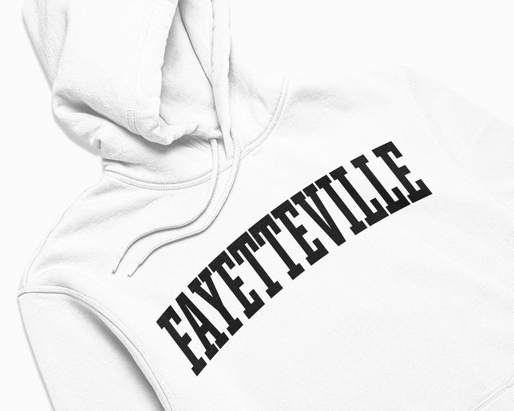 Fayetteville Hoodie - White/Black