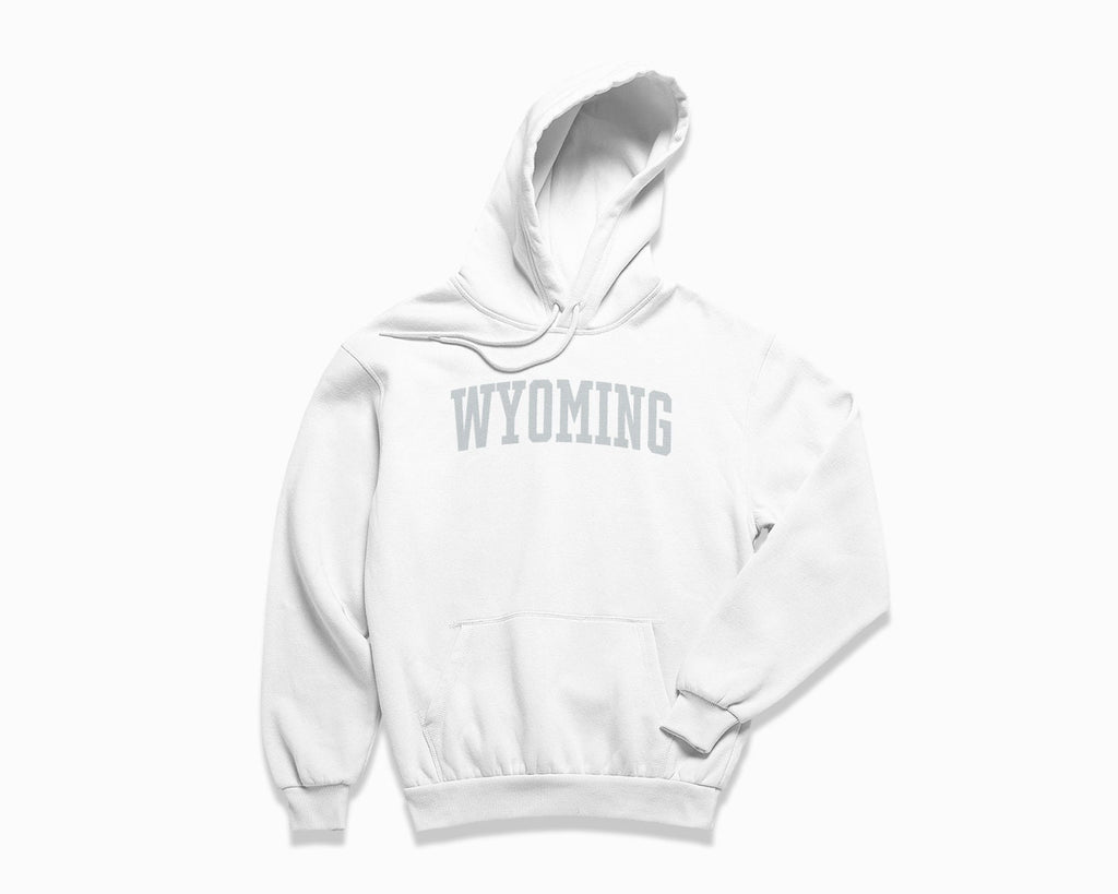 Wyoming Hoodie - White/Grey