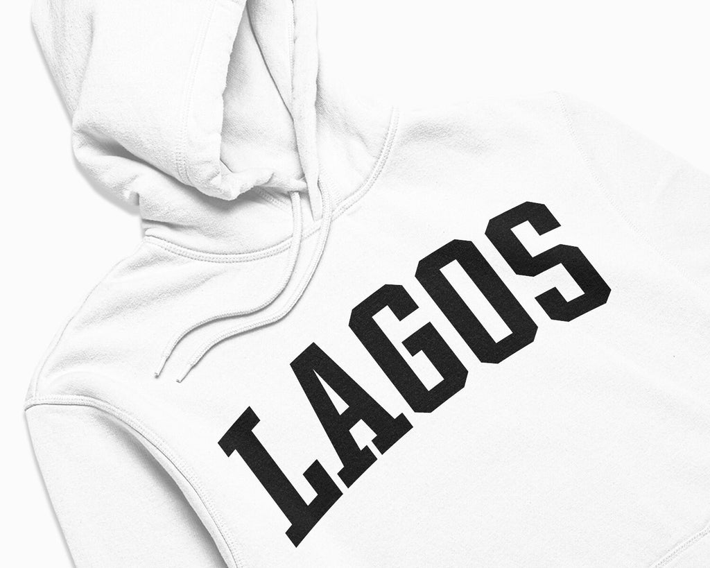 Lagos Hoodie - White/Black