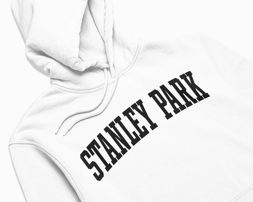 Stanley Park Hoodie - White/Black