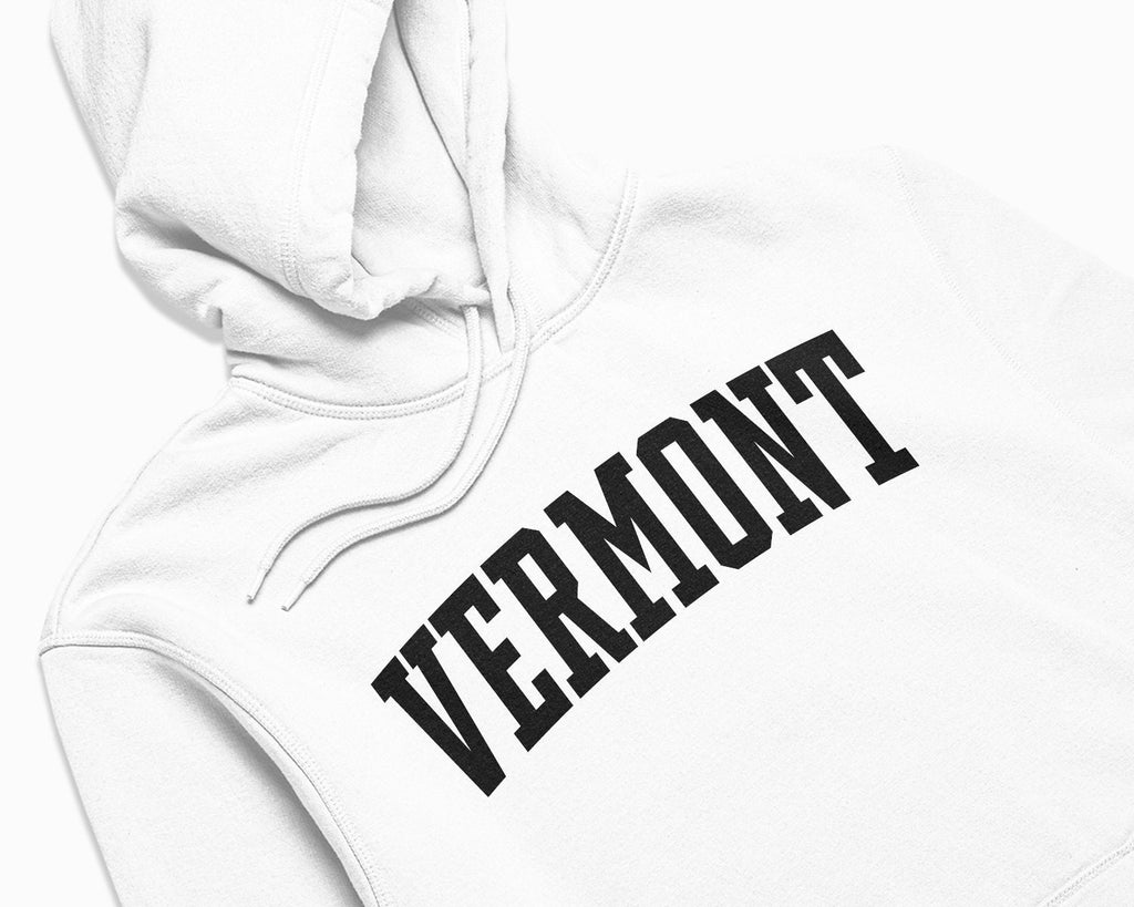 Vermont Hoodie - White/Black