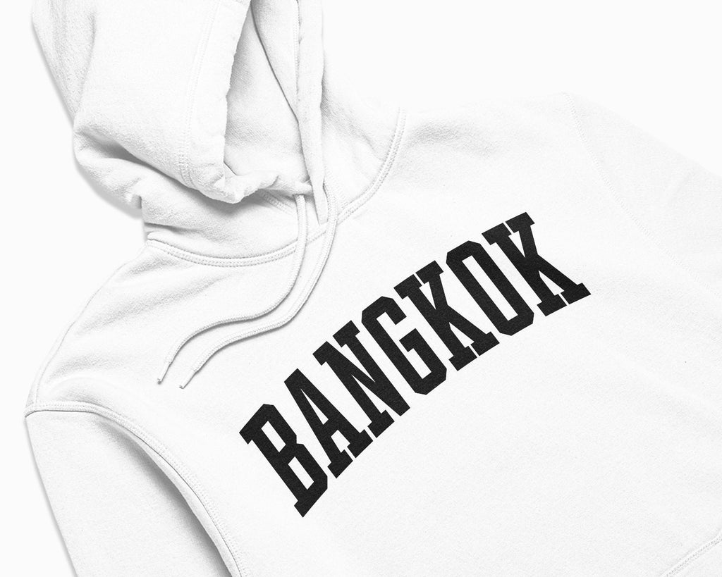 Bangkok Hoodie - White/Black