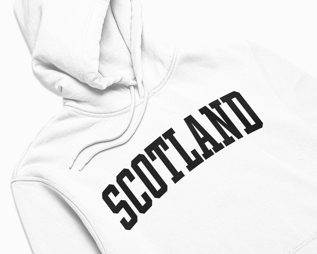 Scotland Hoodie - White/Black