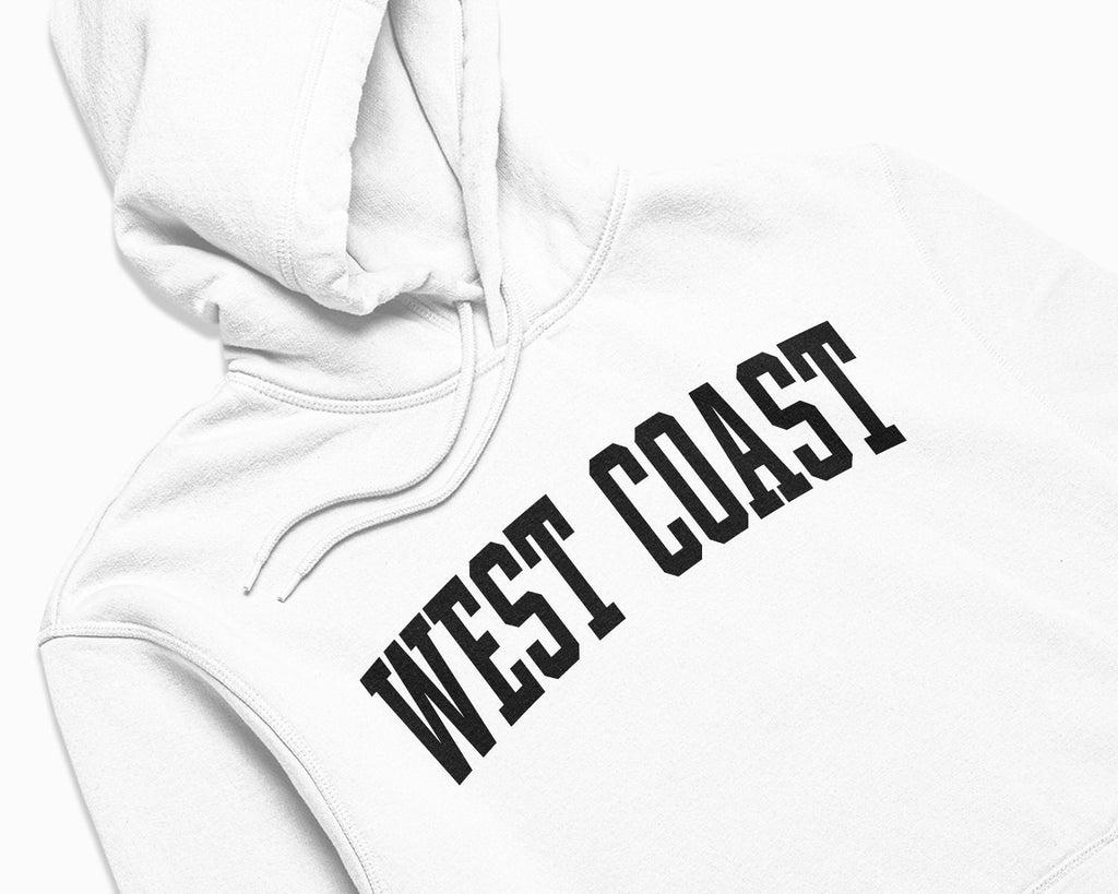 West Coast Hoodie - White/Black